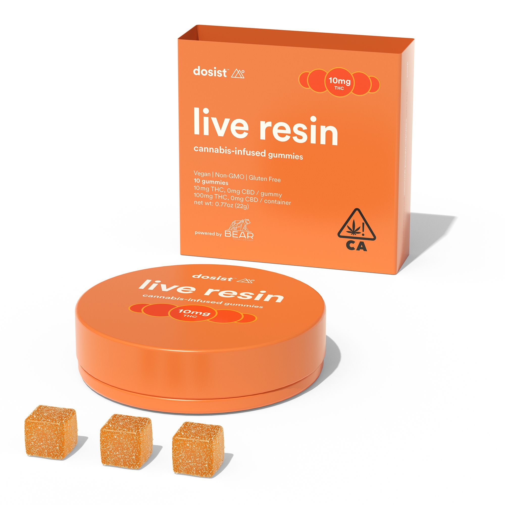 GLS + wild orange live resin