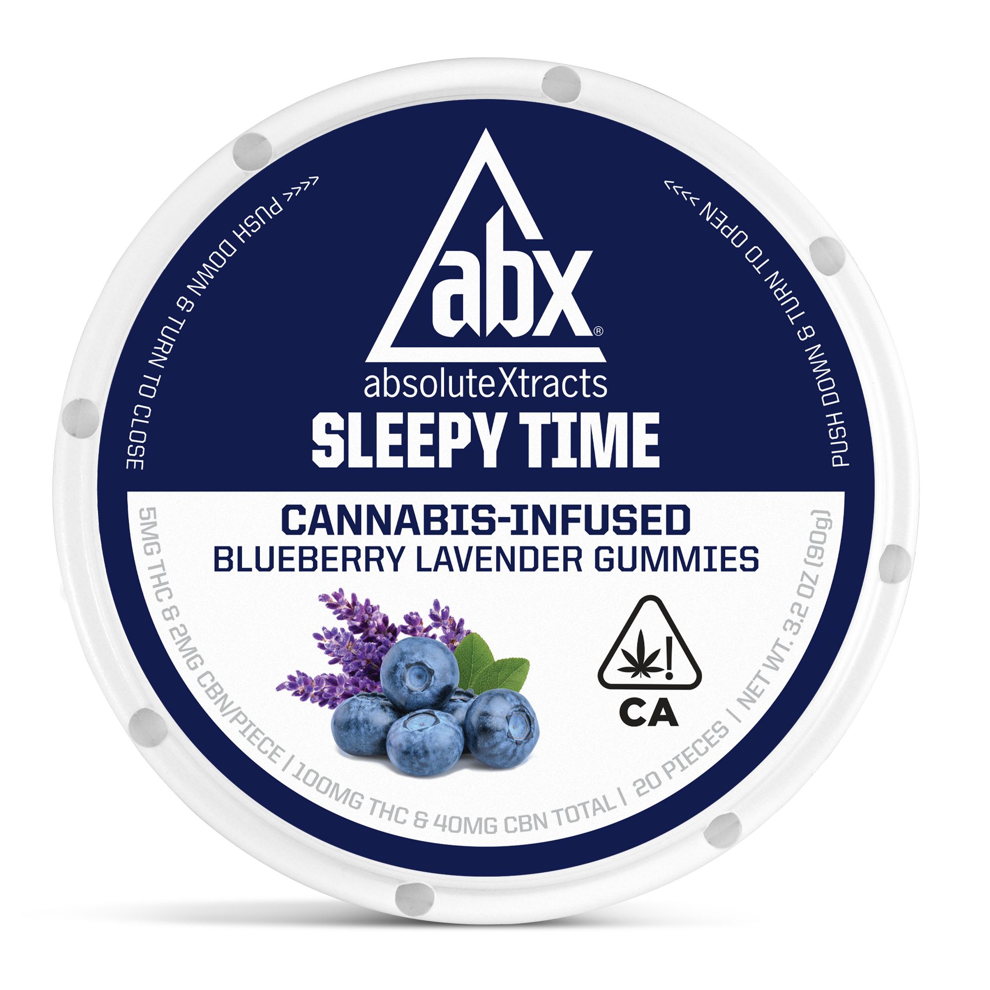 Blueberry Lavender Sleepy Time Gummies