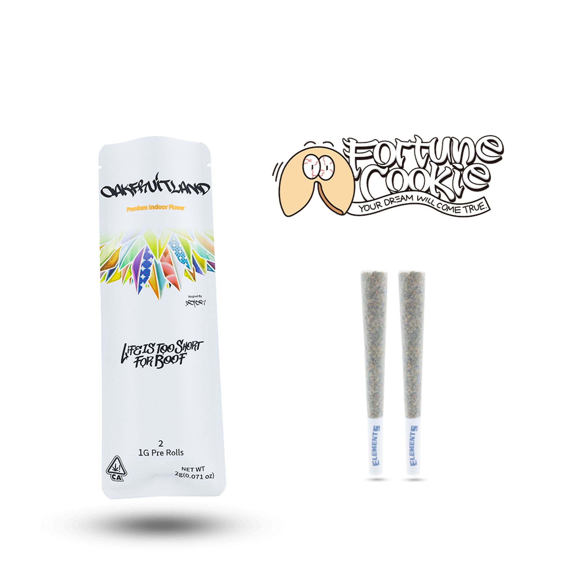 Fortune Cookie 1G Dual Pack Pre-Roll 