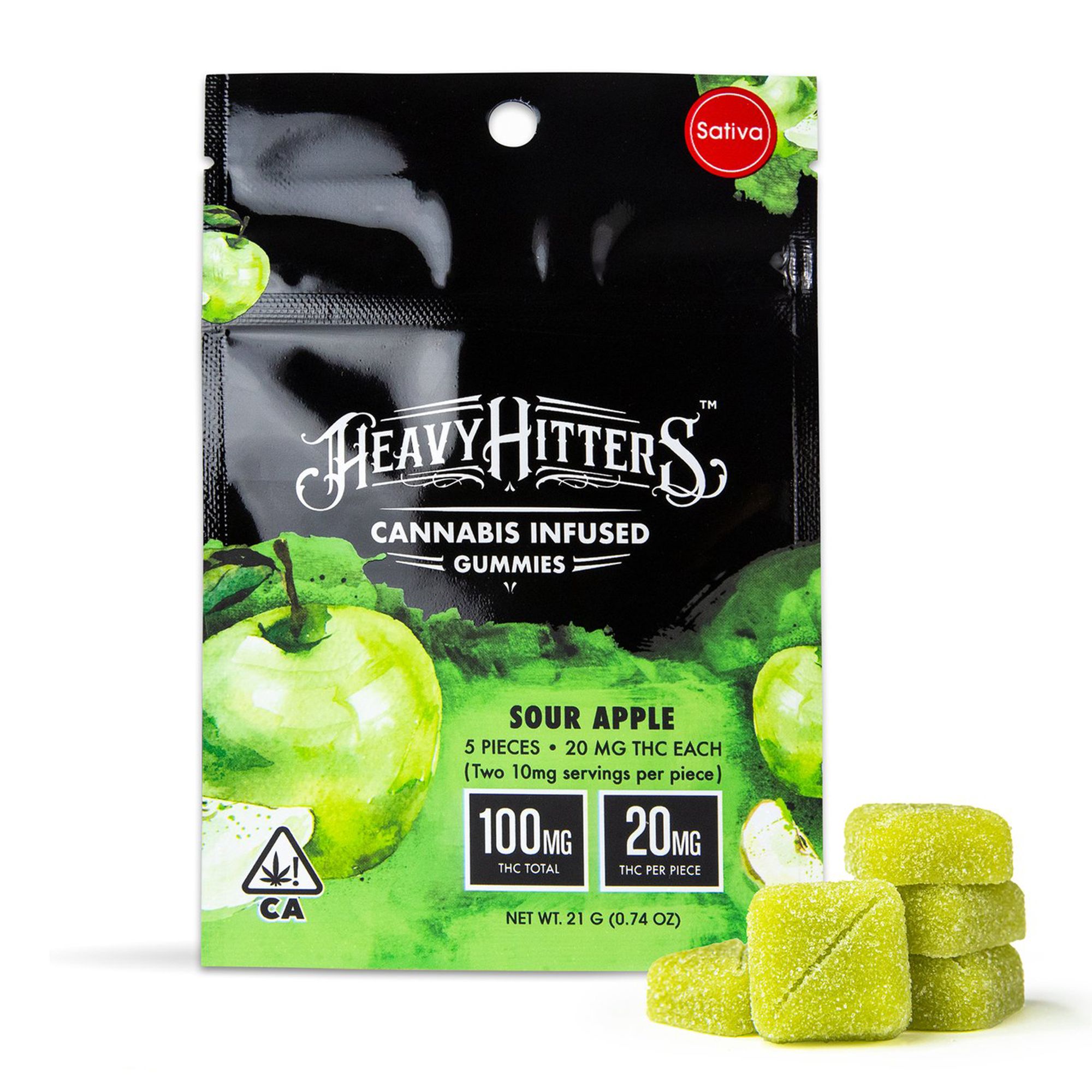 Sour Apple Ultra Potent Gummies