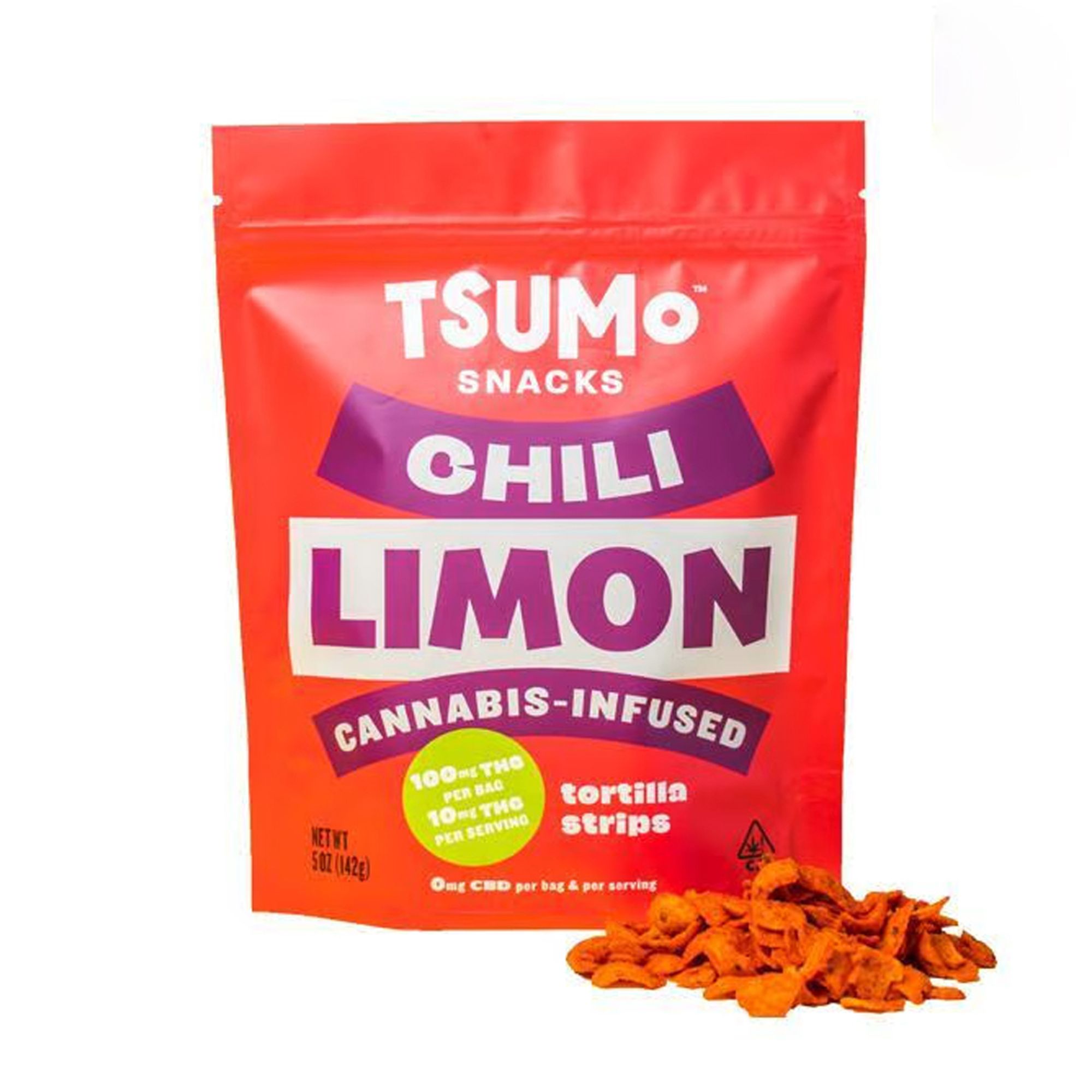 TSUMoSNACKS Chili Limon Corn Chips Multiserve