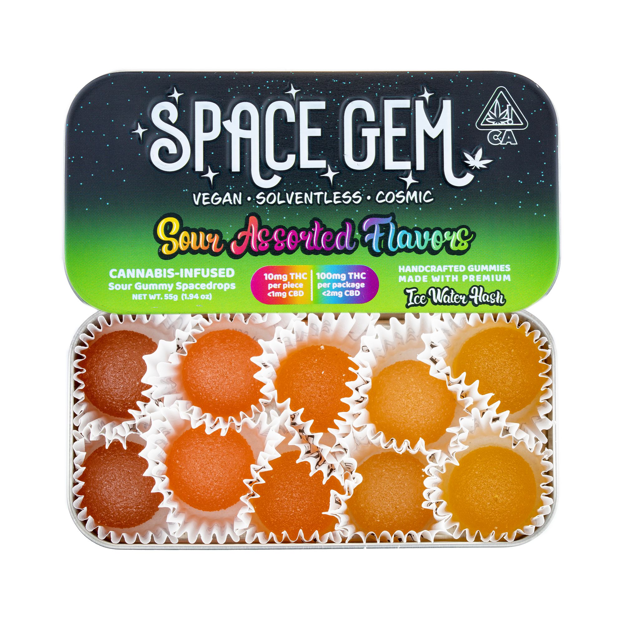 Space Drops Sour Assorted Flavors