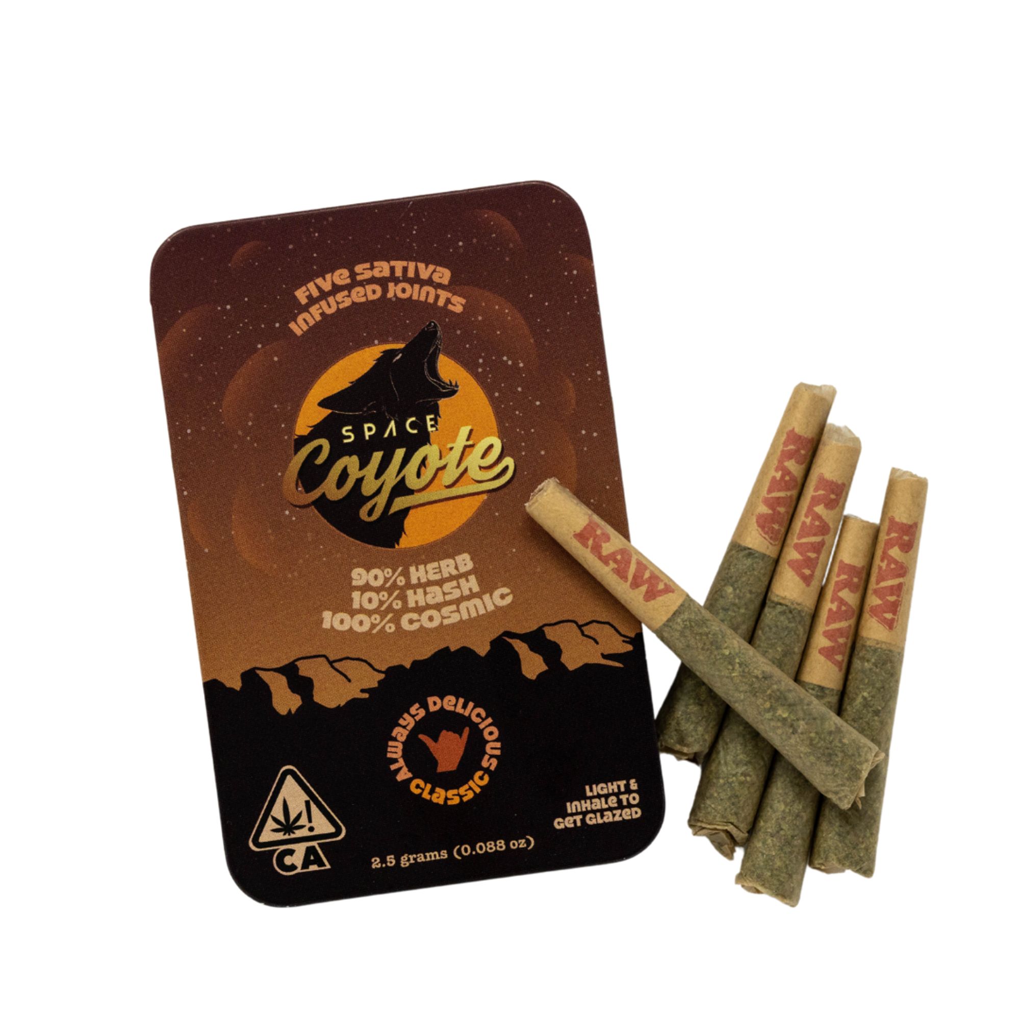 Space Coyote Hash Infused 5pk