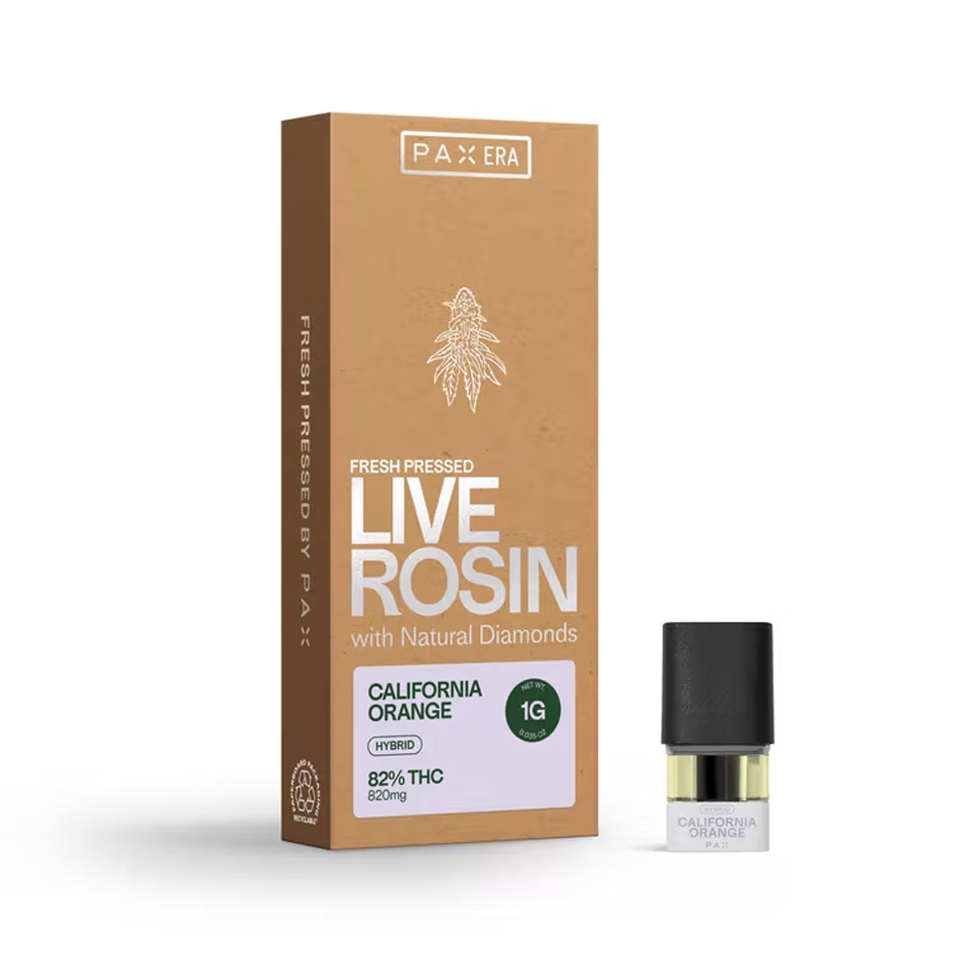 Fresh Pressed Live Rosin - California Orange 1g