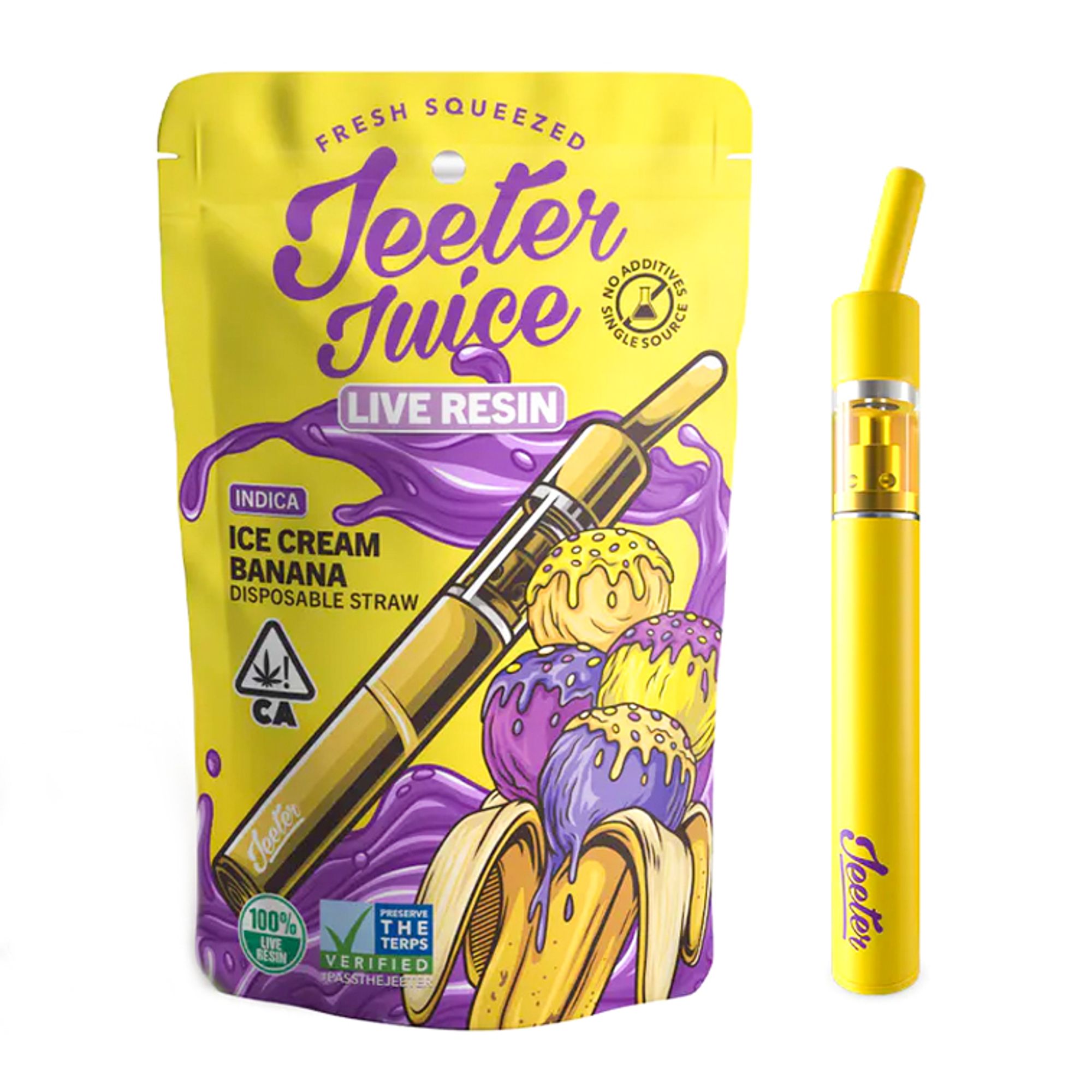 Ice Cream Banana Jeeter Juice