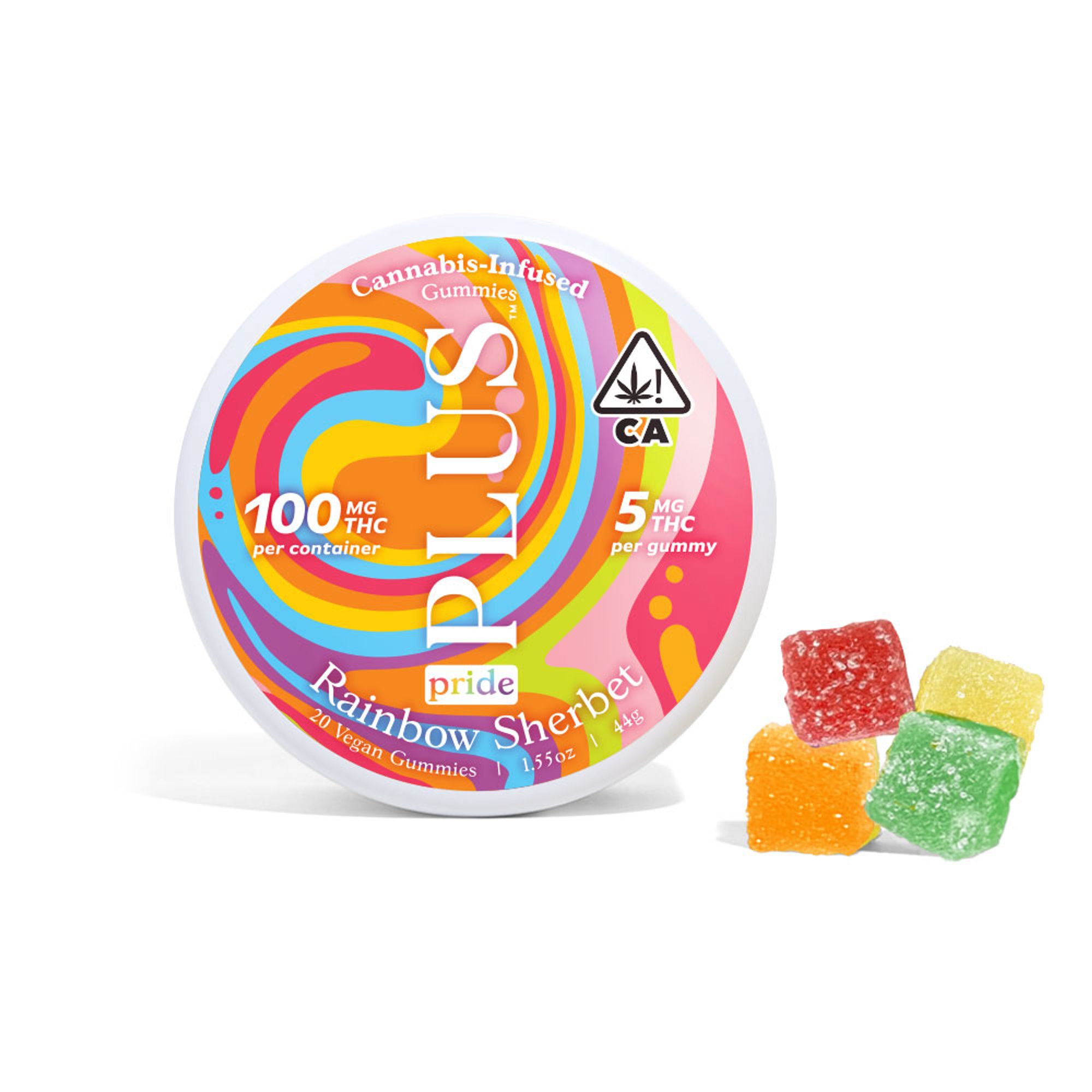 PRIDE Rainbow Sherbet Gummies (Limited Edition)