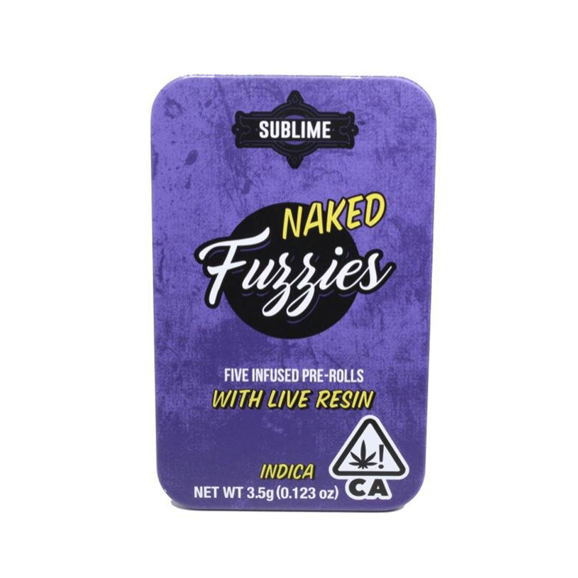 Slurricane Naked Fuzzies Live Resin 5pk