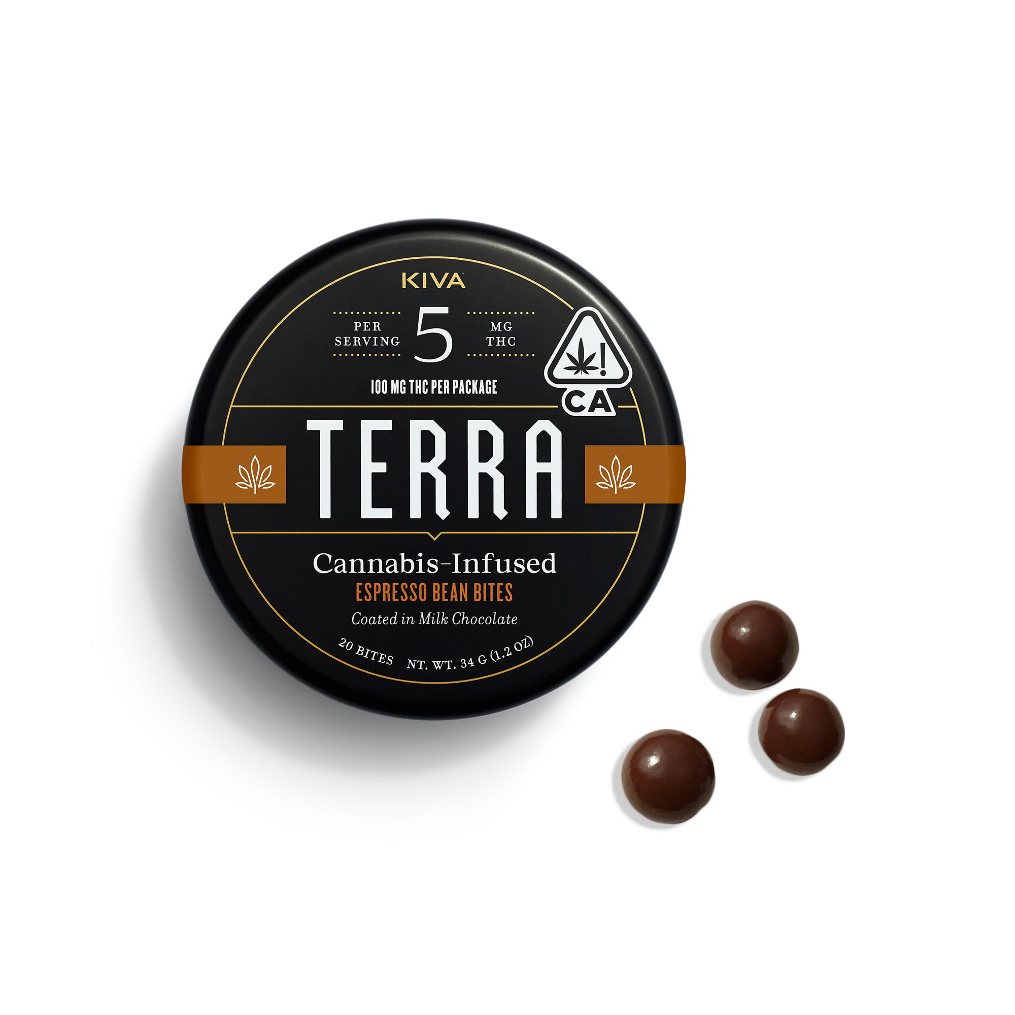 Terra Chocolate-Covered Espresso Bean Bites