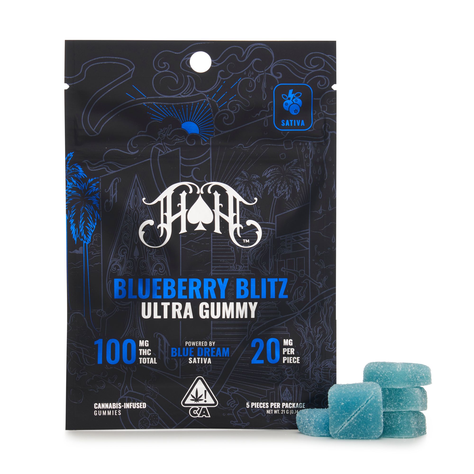 Blueberry Blitz Gummies